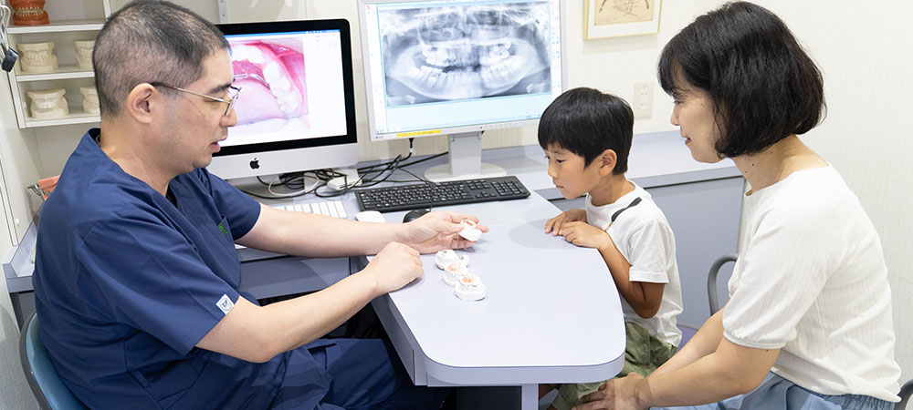 子どもの出っ歯(上顎前突)矯正治療の開始時期